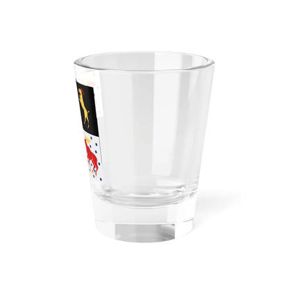 Gavleborgs lan vapenflagga (Sweden) Shot Glass 1.5oz - Go Mug Yourself