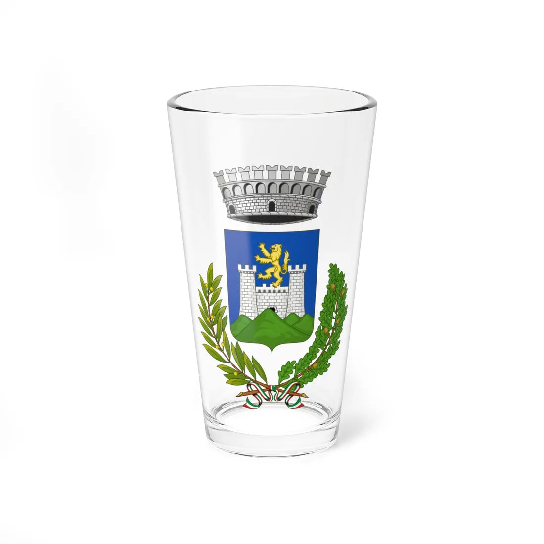 Gavorrano-Stemma (Italy) (Coat of Arms) Pint Glass 16oz 16oz - Go Mug Yourself