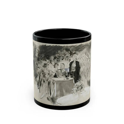 Gay Book Illustration - Black Coffee Mug 11oz - Go Mug Yourself