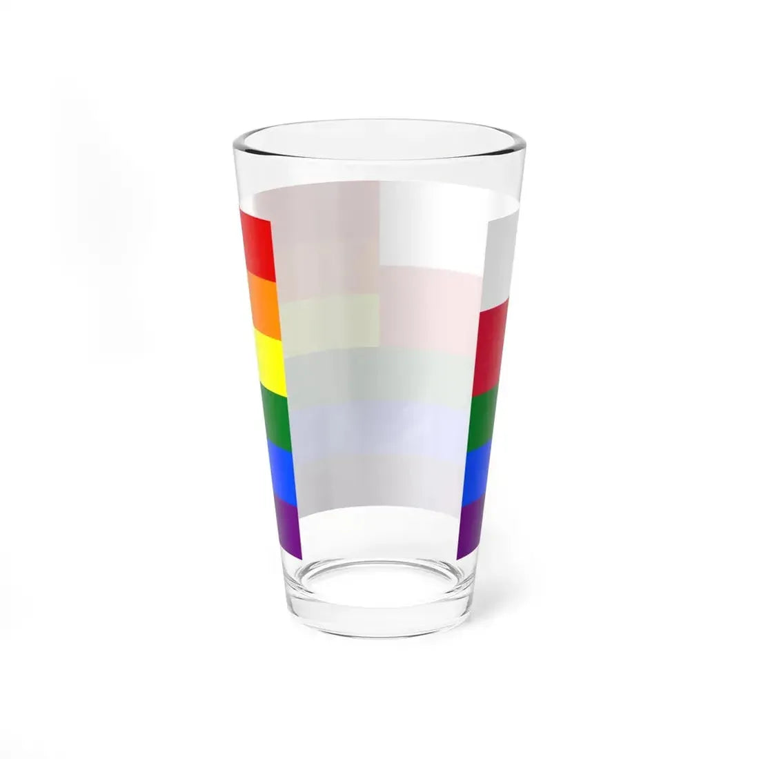 Gay flag pl (Poland) Pint Glass 16oz - Go Mug Yourself