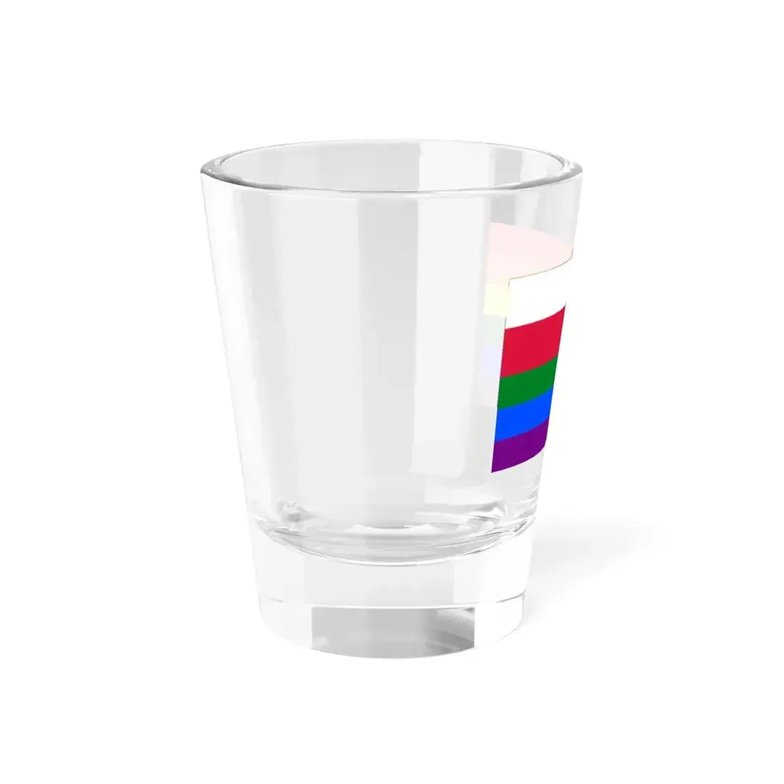 Gay flag pl (Poland) Shot Glass 1.5oz - Go Mug Yourself