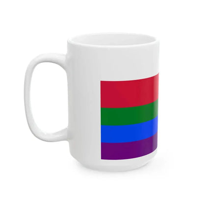 Gay flag pl (Poland) White Coffee Mug - Go Mug Yourself
