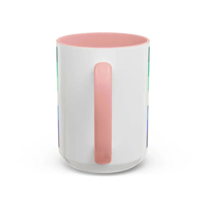 Gay Men Pride Flag - Accent Coffee Mug - Go Mug Yourself