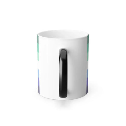 Gay Men Pride Flag - Color Changing Mug 11oz - Go Mug Yourself