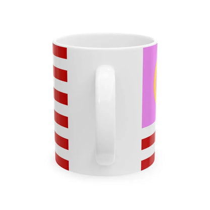 Gay Pride Flag of Malaya (Malaysia) White Coffee Mug - Go Mug Yourself