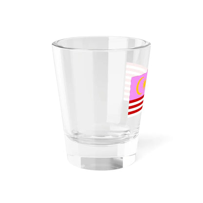 Gay Pride Flag of Malaysia (Malaysia) Shot Glass 1.5oz - Go Mug Yourself