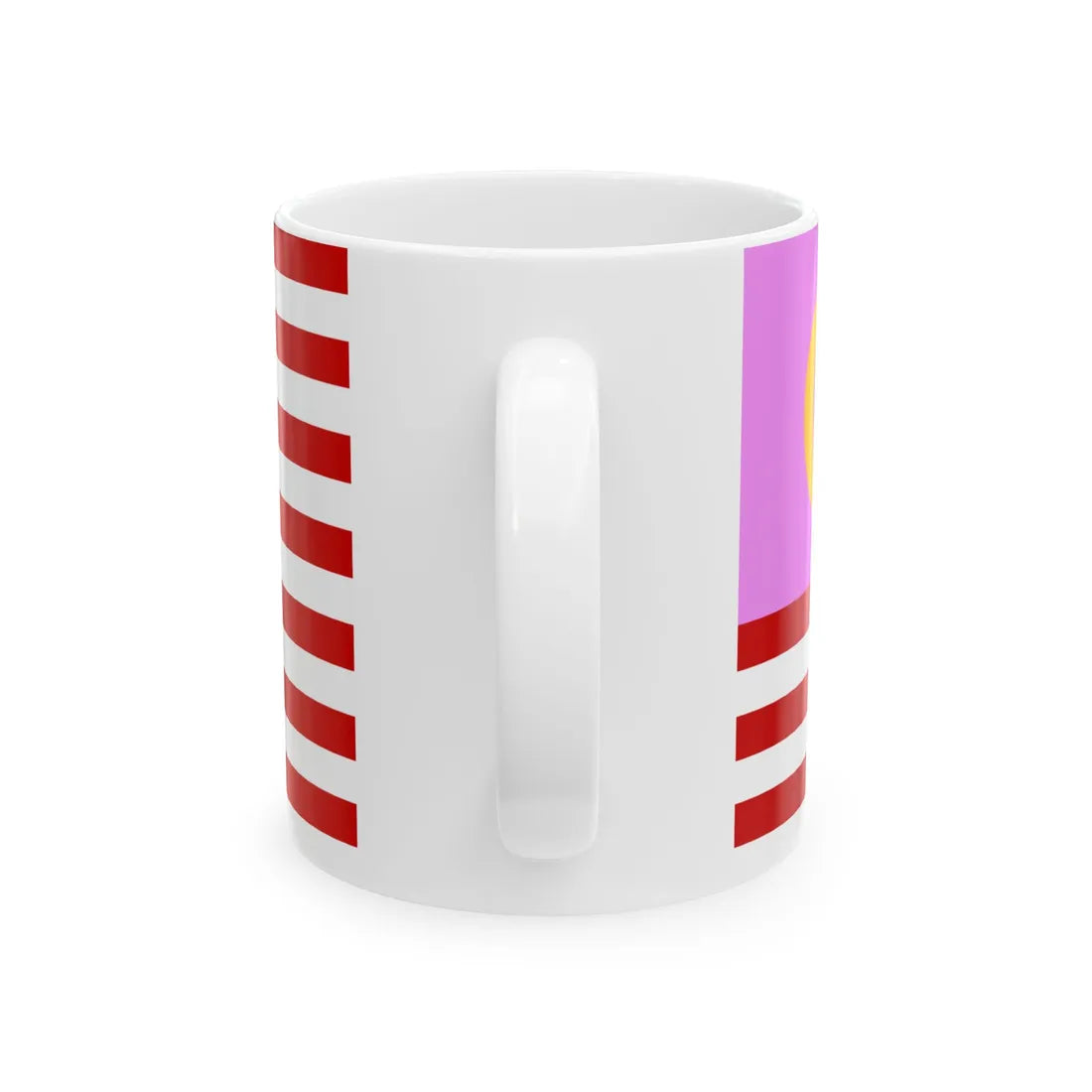 Gay Pride Flag of Malaysia (Malaysia) White Coffee Mug - Go Mug Yourself