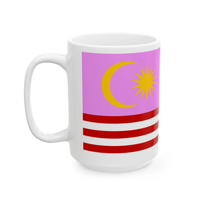 Gay Pride Flag of Malaysia (Malaysia) White Coffee Mug - Go Mug Yourself