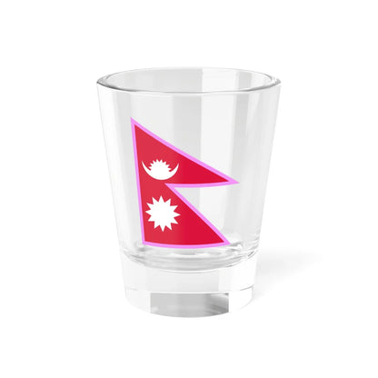 Gay Pride flag of Nepal (Nepal) Shot Glass 1.5oz 1.5oz - Go Mug Yourself