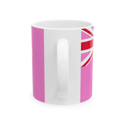 Gay Pride flag of New Zealand (New Zealand) White Coffee Mug - Go Mug Yourself