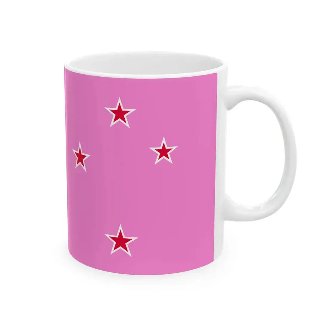 Gay Pride flag of New Zealand (New Zealand) White Coffee Mug - Go Mug Yourself