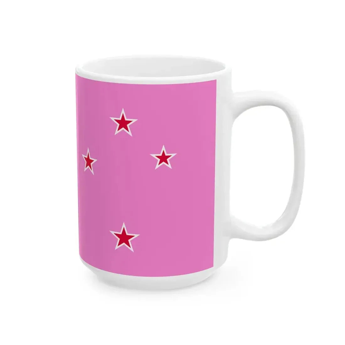 Gay Pride flag of New Zealand (New Zealand) White Coffee Mug - Go Mug Yourself