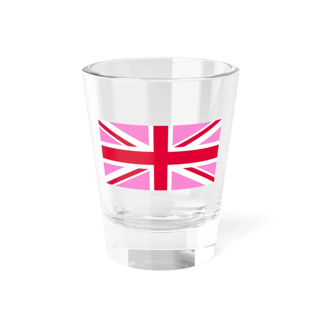 Gay Pride flag of the United Kingdom (United Kingdom) Shot Glass 1.5oz 1.5oz - Go Mug Yourself