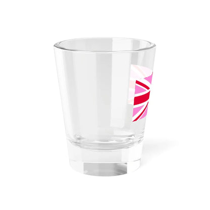 Gay Pride flag of the United Kingdom (United Kingdom) Shot Glass 1.5oz - Go Mug Yourself
