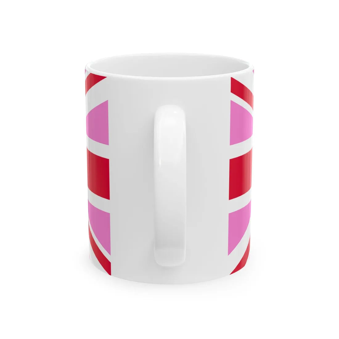 Gay Pride flag of the United Kingdom (United Kingdom) White Coffee Mug - Go Mug Yourself