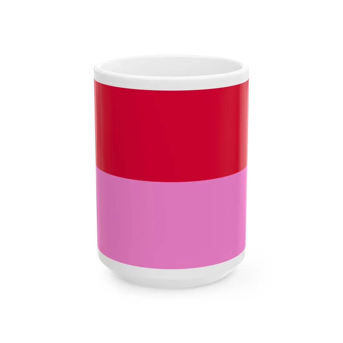 Gay Pride flag of Ukraine (Ukraine) White Coffee Mug 15oz - Go Mug Yourself
