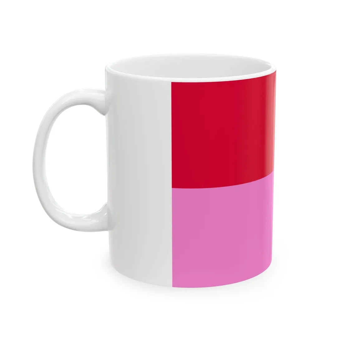 Gay Pride flag of Ukraine (Ukraine) White Coffee Mug - Go Mug Yourself