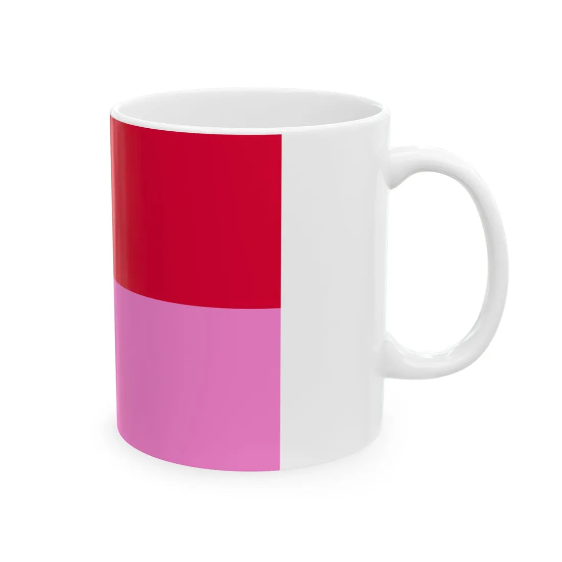 Gay Pride flag of Ukraine (Ukraine) White Coffee Mug - Go Mug Yourself