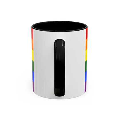 Gay Pride Pride Flag - Accent Coffee Mug - Go Mug Yourself