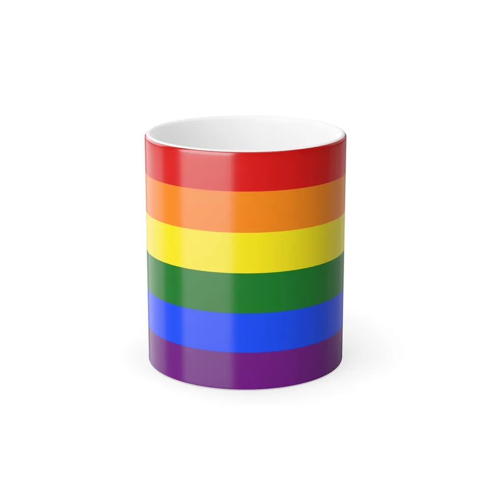 Gay Pride Pride Flag - Color Changing Mug 11oz-11oz-Go Mug Yourself