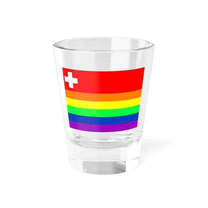 Gayschweiz (Switzerland) Shot Glass 1.5oz 1.5oz - Go Mug Yourself