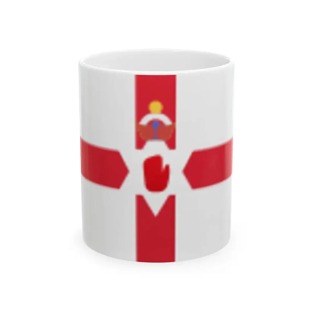 GB-NIR (Ireland) White Coffee Mug 11oz - Go Mug Yourself