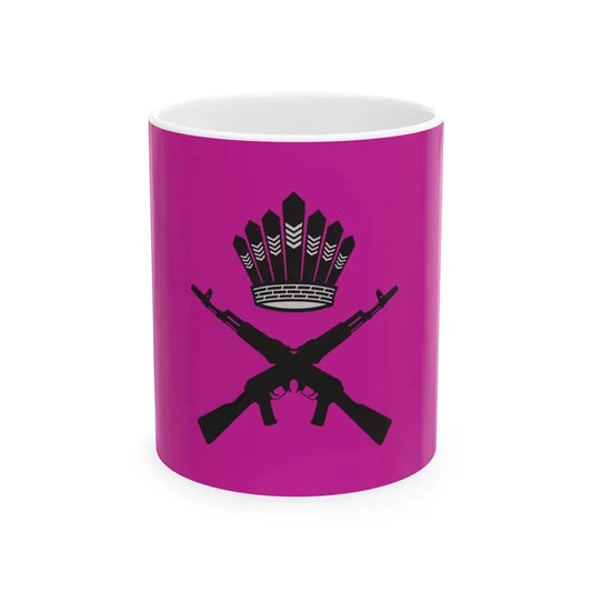 GDF 1st Infantry Battalion Group (Guyana) White Coffee Mug 11oz - Go Mug Yourself