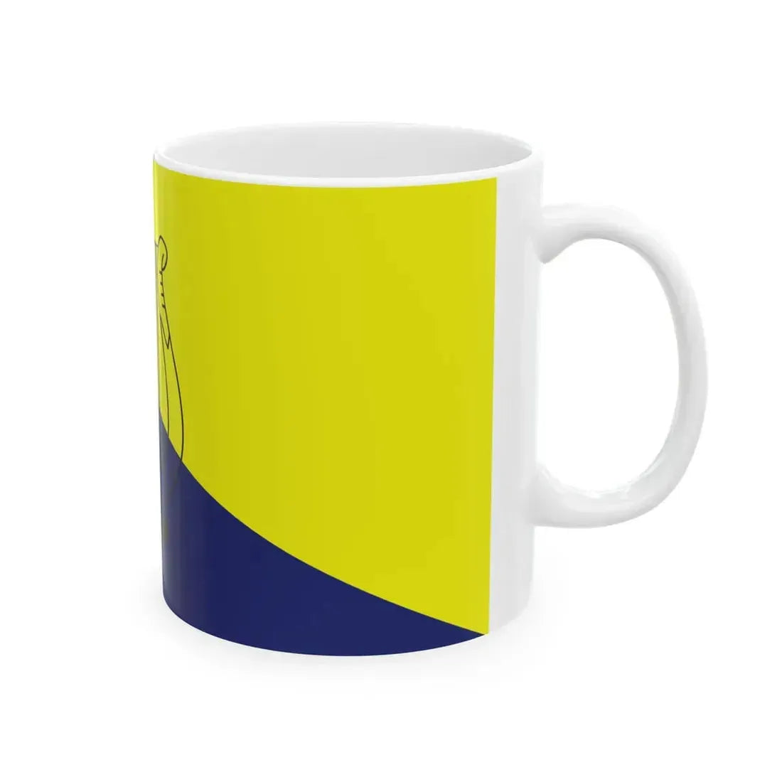 GDF Band Corps (Guyana) White Coffee Mug - Go Mug Yourself