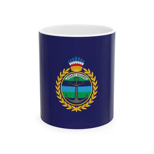 GDF Coast Guard (Guyana) White Coffee Mug 11oz - Go Mug Yourself