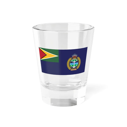 GDF Coast Guard variant (Guyana) Shot Glass 1.5oz 1.5oz - Go Mug Yourself