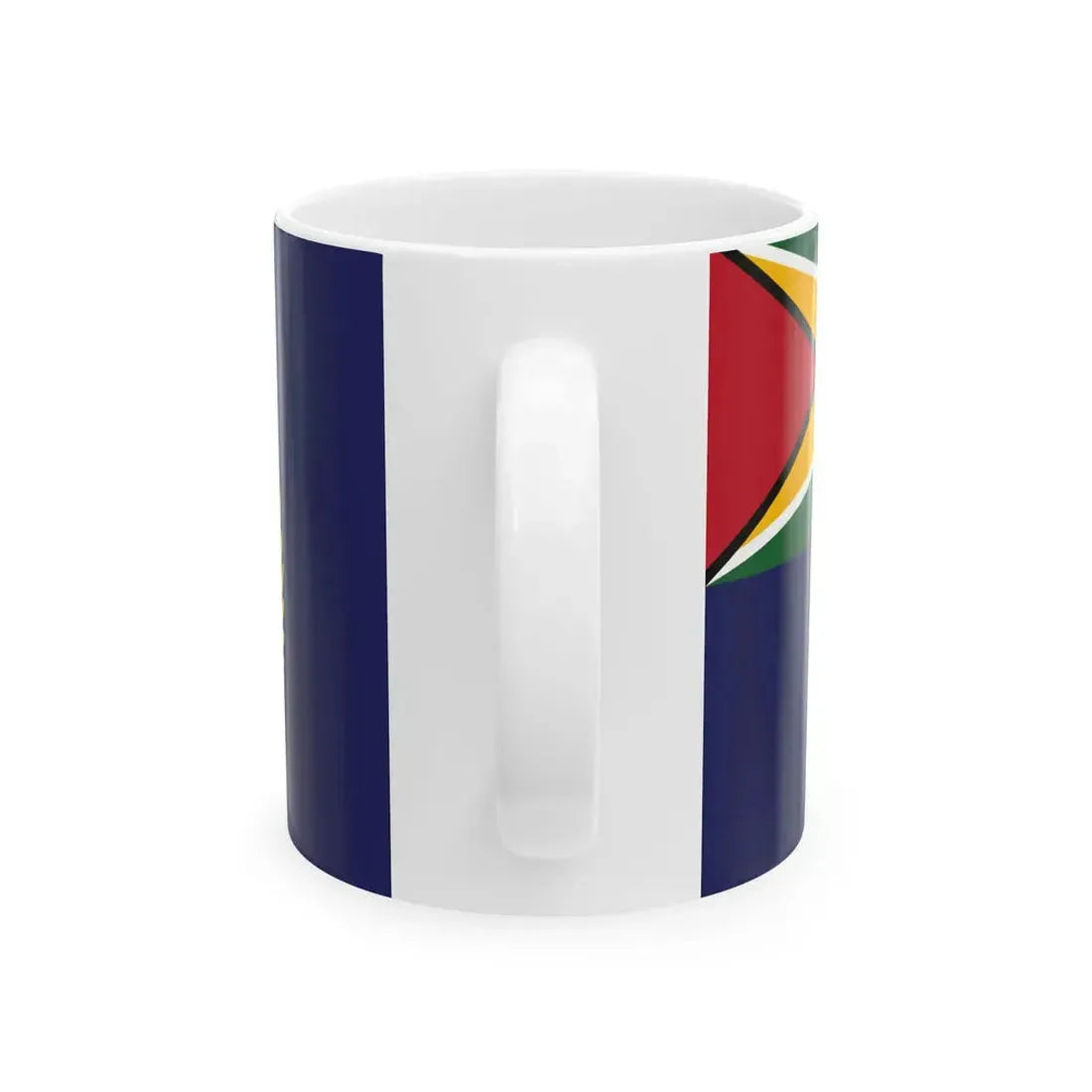 GDF Coast Guard variant (Guyana) White Coffee Mug - Go Mug Yourself