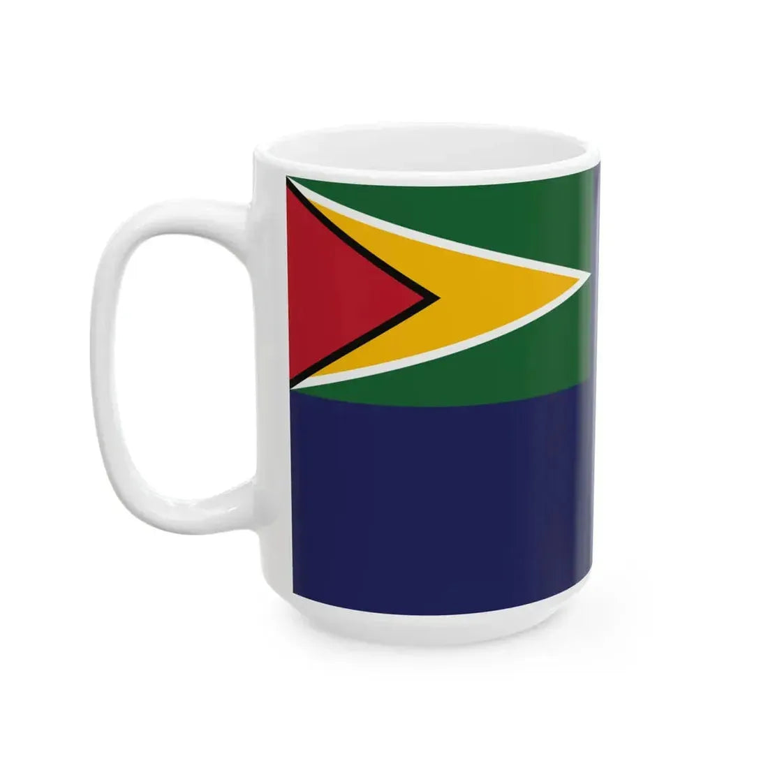 GDF Coast Guard variant (Guyana) White Coffee Mug - Go Mug Yourself