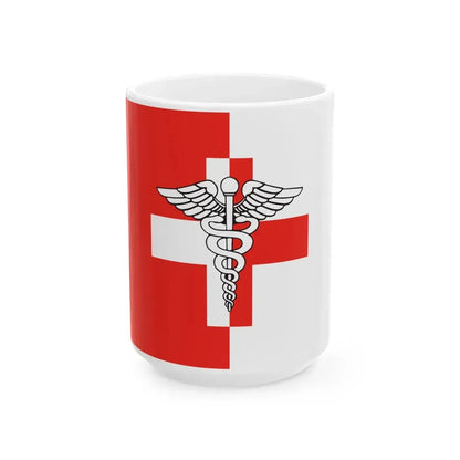GDF Medical Corps (Guyana) White Coffee Mug 15oz - Go Mug Yourself