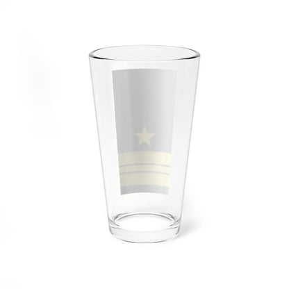 GE NAVY OF 2a KptLt (Military Rank) Pint Glass 16oz - Go Mug Yourself