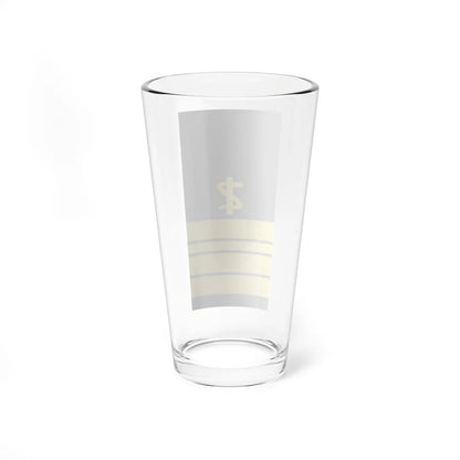 GE NAVY OF 4dent FltlArzt (Military Rank) Pint Glass 16oz - Go Mug Yourself