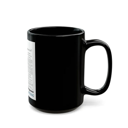 GE Refrigerator ad, Ladies' Home Journal, September 1927 - Black Coffee Mug - Go Mug Yourself