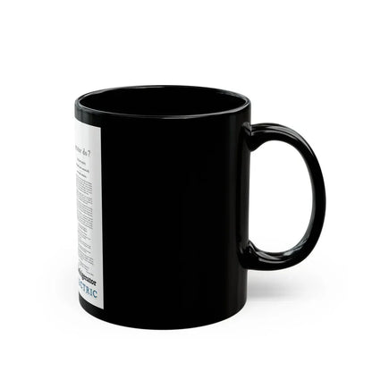 GE Refrigerator ad, Ladies' Home Journal, September 1927 - Black Coffee Mug - Go Mug Yourself