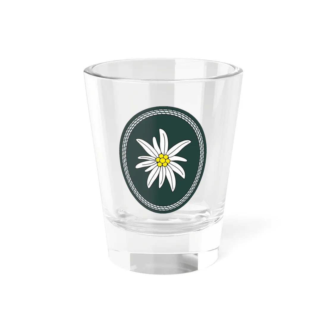 GebTrp Offz (Germany) (Coat of Arms) Shot Glass 1.5oz 1.5oz - Go Mug Yourself