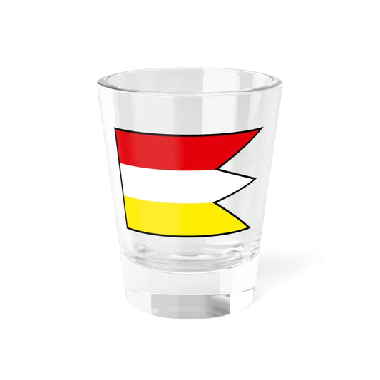 Geca Kosice Okolie Flag (Slovakia) Shot Glass 1.5oz 1.5oz - Go Mug Yourself