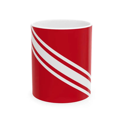 Gedinne vlag (Belgium) White Coffee Mug 11oz - Go Mug Yourself