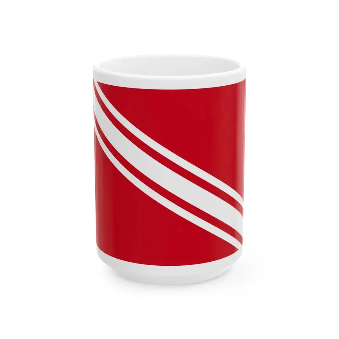 Gedinne vlag (Belgium) White Coffee Mug 15oz - Go Mug Yourself