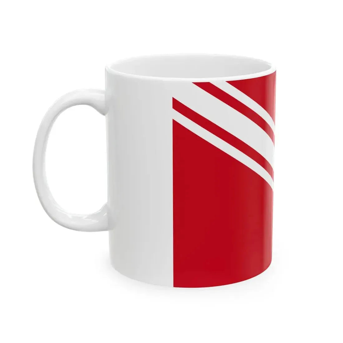 Gedinne vlag (Belgium) White Coffee Mug - Go Mug Yourself