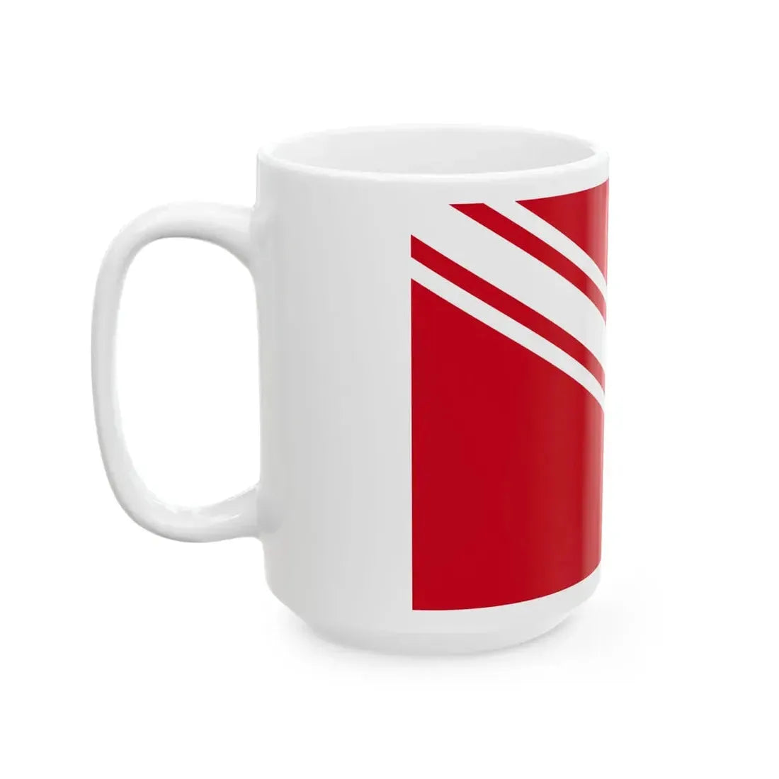 Gedinne vlag (Belgium) White Coffee Mug - Go Mug Yourself