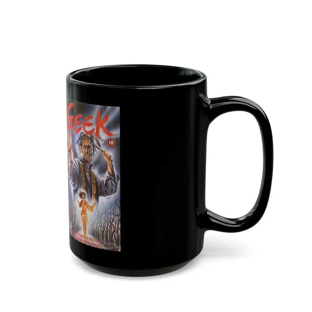 GEEK (VHS COVER) - Black Coffee Mug - Go Mug Yourself