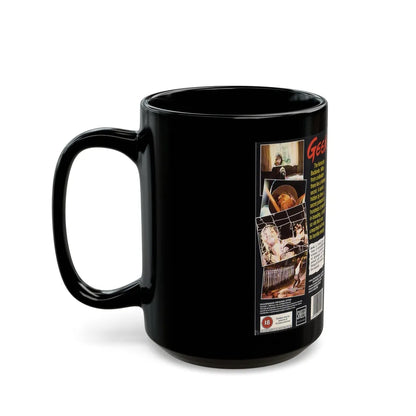 GEEK (VHS COVER) - Black Coffee Mug-Go Mug Yourself