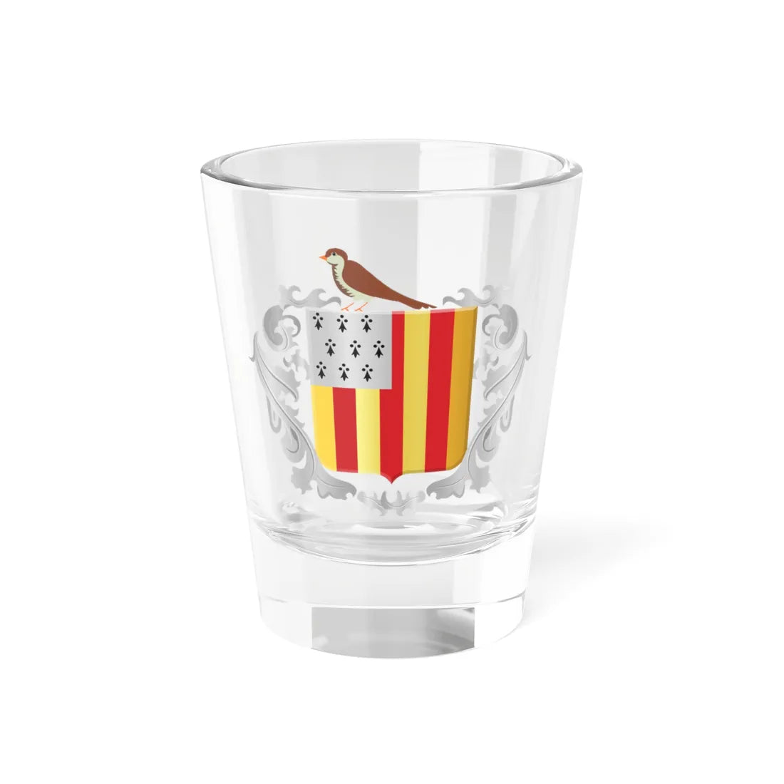 Geel wapen2 (Belgium) (Coat of Arms) Shot Glass 1.5oz 1.5oz - Go Mug Yourself