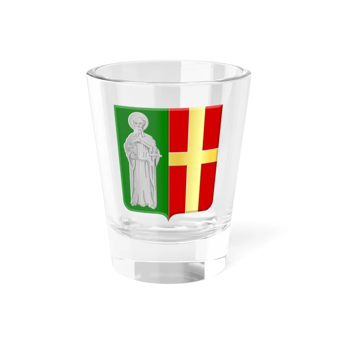 Geetbets wapen (Belgium) (Coat of Arms) Shot Glass 1.5oz 1.5oz - Go Mug Yourself