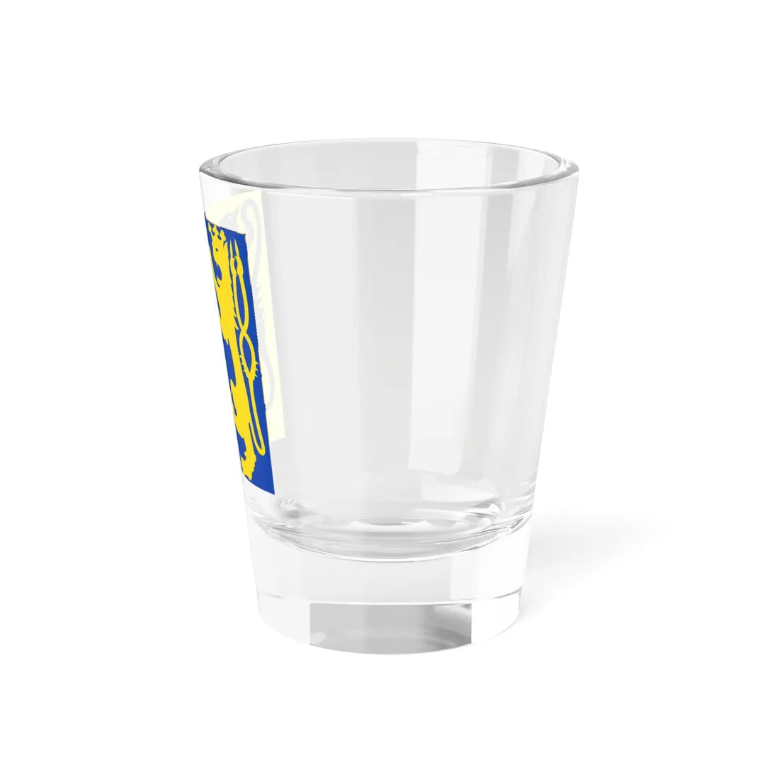 Gelre banier Dikke Tinne Hattem (Netherlands) Shot Glass 1.5oz - Go Mug Yourself