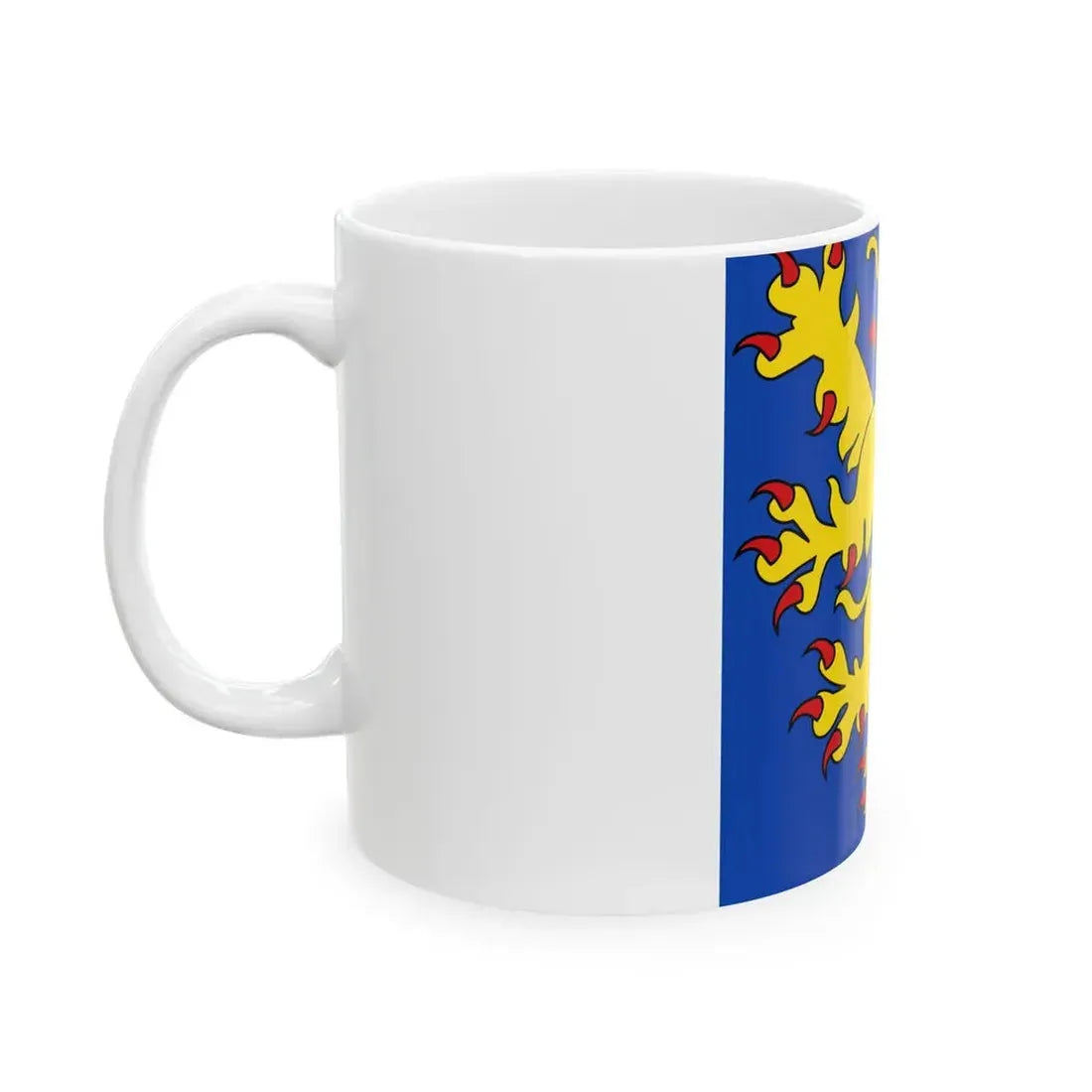 Gelre banier Wapenboek Bellenville (Netherlands) White Coffee Mug - Go Mug Yourself