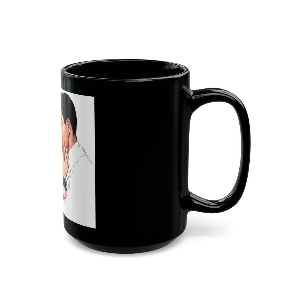 Geltleman George, Collier's, August 14, 1948 - Black Coffee Mug-Go Mug Yourself